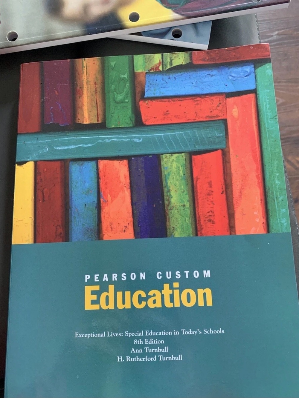 Pearson Custom Education textbook